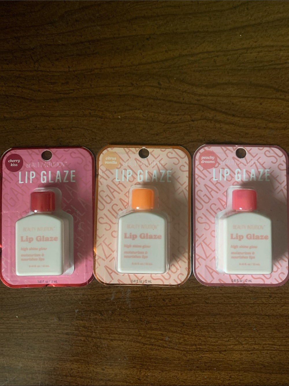 It’s bundle time! NWOT 3pc Beauty Intuition Fruit Scented Lip Glaze Set